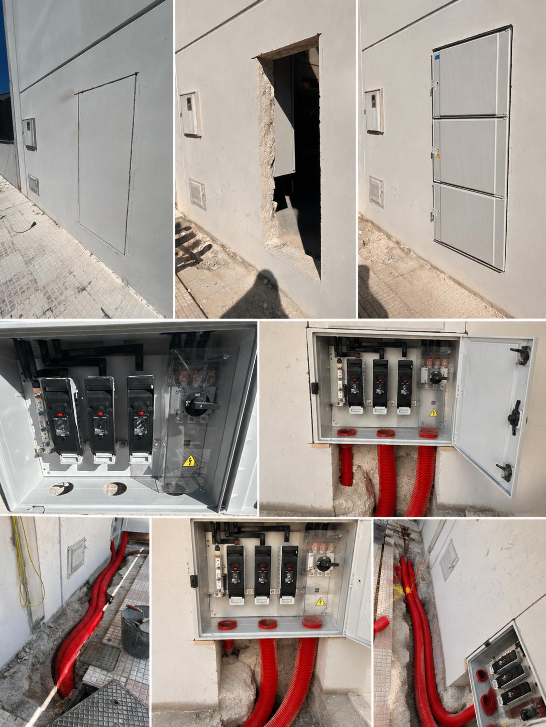 Electricidad — trabajo realizado por ELECTROLIMA en Madrid